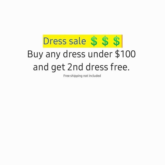 Dresses BOGO - Picture 1 of 1